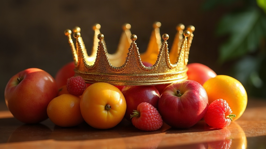 Όταν η χρυσή κορώνα απλώνεται στον reel, το απλό fruit παιχνίδι αποκτά άλλη δυναμική