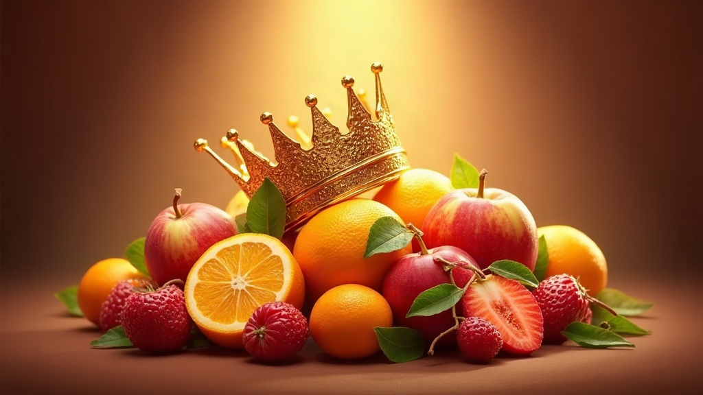 Όταν η χρυσή κορώνα απλώνεται στον reel, το απλό fruit παιχνίδι αποκτά άλλη δυναμική