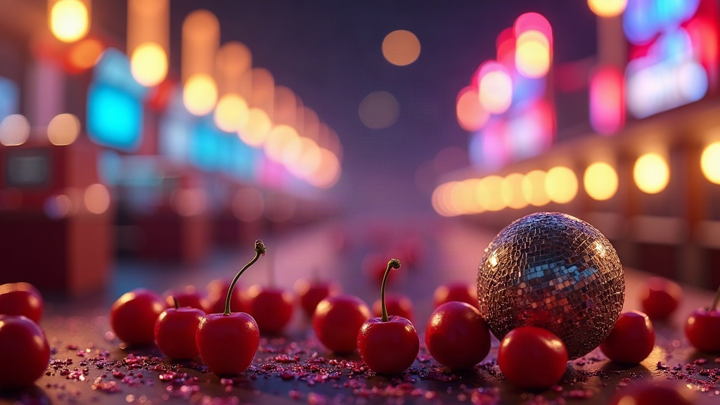 Miss Cherry Fruits Jackpot Party με δύο bonus διαδρομές, Disco Ball respins και τρία επίπεδα jackpot
